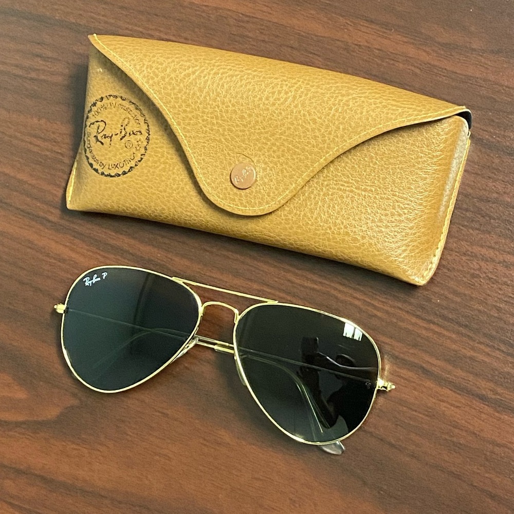 Ray-ban traditional gold aviators